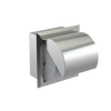 Rubinet RECESSED TOILET PAPER HOLDER Satin Nickel