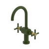 Rubinet Single Hole Dual Handle Lav. Set with LaSalle Spout (less drain) Green Envy