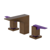 Rubinet Widespread Lav. Set. (less drain) Tuscan Brass