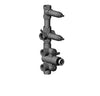 Cabano 3/4" thermostatic with 2 flow control