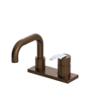 Rubinet 4" Centre Single Control Lav. Set. with Genesis spout (less drain) Tuscan Brass