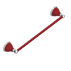 Rubinet Towel Bar 18" Maroon