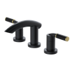 Rubinet Widespread Lav. Set. (less drain) Matt Black