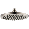 Essential Shower Series 8" Linear Round Single-Function Raincan Shower Head - 1.75 GPM - Brilliance® Luxe Nickel®