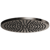Essential Shower Series 12" Linear Round Single-Function Raincan Shower Head - 2.5 GPM - Brilliance® Black Onyx
