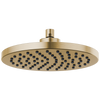 Essential Shower Series 10" Linear Round Single-Function Raincan Shower Head - 1.75 GPM - Brilliance® Luxe Gold®