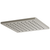 Essential Shower Series 12" Linear Square Single-Function Raincan Shower Head - 1.75 GPM - Brilliance® Luxe Nickel®