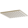 Essential Shower Series 12" Linear Square Single-Function Raincan Shower Head - 1.75 GPM - Brilliance® Polished Nickel