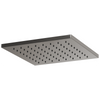 Essential Shower Series 12" Linear Square Single-Function Raincan Shower Head - 1.75 GPM - Brilliance® Luxe Steel®