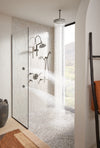 Essential Shower Series Hydrachoice Touch-Clean Spray Head lifestyle