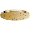 Essential Shower Series 14” Linear Round H2Okinetic Single-Function Raincan Shower Head - Brilliance® Polished Gold