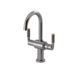 Rubinet Single Hole Dual Handle Lav. Set. (less drain) Polished Nickel
