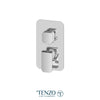 Tenzo Valve T-box Quantum 3 Functions Div Pressure Bal Thermostatic 3-Way Shower Trim