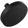 Essential Shower Series 5" Linear Round Single-Function Wall Mount Shower Head - 1.75 GPM - Matte Black