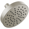 Essential Shower Series 5" Linear Round Single-Function Wall Mount Shower Head - 1.75 GPM - Brilliance® Luxe Nickel®