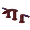 Rubinet Widespread Lav. Set. (less drain) Maroon