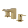 Rubinet Widespread Lav. Set. (less drain) Satin Brass