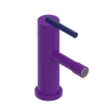 Rubinet Single Control Bidet Fitting (less drain) Purple Haze