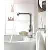 Grohe Essence New Single Hole Single-Handle L-Size Bathroom Faucet 4.5 L/Min (1.2 Gpm)