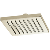 Essential Shower Series 8" Linear Square Single-Function Raincan Shower Head - 1.75 GPM - Brilliance® Polished Nickel