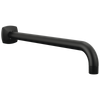 Allaria 13" Wall Mount Shower Arm and Flange - Matte Black