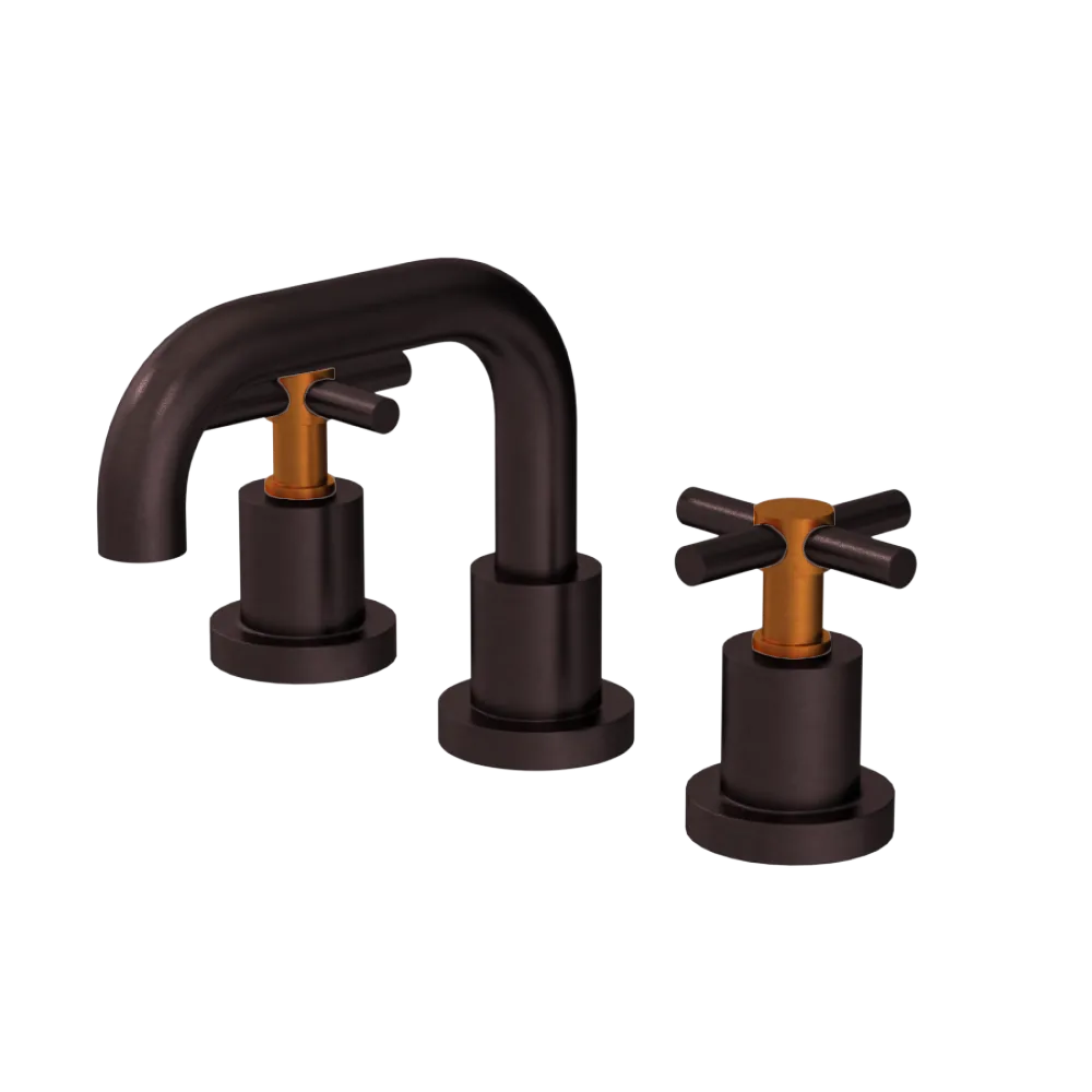 Rubinet Widespread Lav. Set. (less drain) Oil Rubbed Bronze