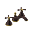 Rubinet Widespread Lav. Set. (less drain) Oil Rubbed Bronze