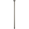 Essential Shower Series 24" Ceiling Mount Shower Arm And Round Flange - Brilliance® Black Onyx