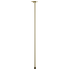 Essential Shower Series 24" Ceiling Mount Shower Arm And Round Flange - Brilliance® Polished Nickel