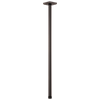 Essential Shower Series 24" Ceiling Mount Shower Arm And Square Flange - Venetian Bronze®