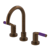Rubinet Widespread Lav set (less drain) Tuscan Brass