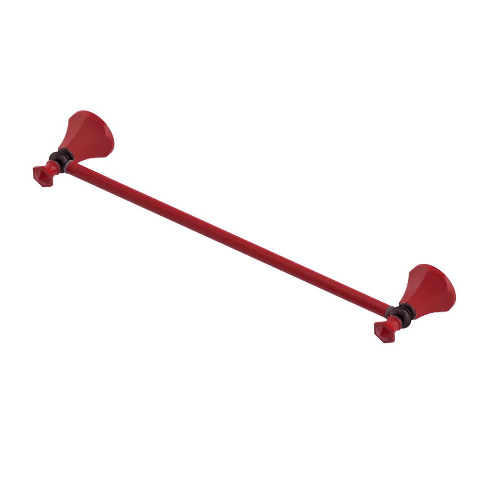 Rubinet Towel Bar 24" Red