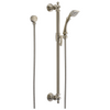 Charlotte Single-Function Slide Bar Hand Shower - Brushed Nickel