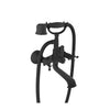 Baril Wall-mounted tub faucet with hand shower