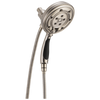 Essential Shower Series Classic Round H2Okinetic Multi-Function Hydrati 2|1 Shower - Brilliance® Luxe Nickel®