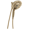 Essential Shower Series Classic Round H2Okinetic Multi-Function Hydrati 2|1 Shower - Brilliance® Luxe Gold®