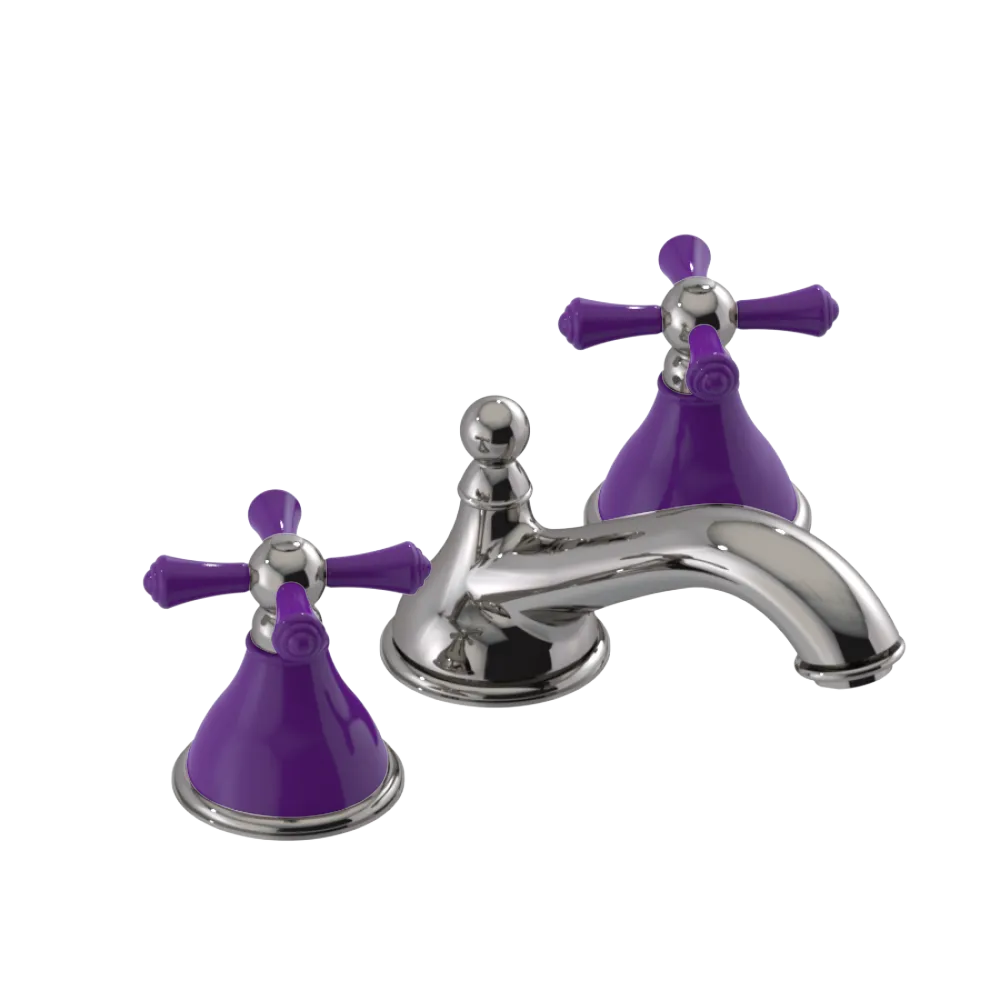 Rubinet Widespread Lav. Set. (less drain) Polished Nickel