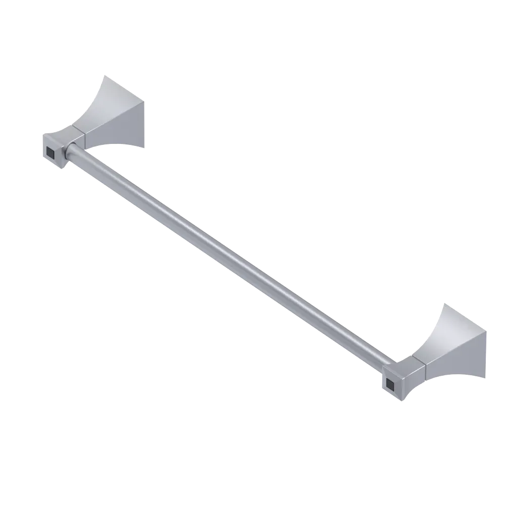 Rubinet Towel Bar 24" Satin Chrome