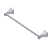 Rubinet Towel Bar 24" Satin Chrome