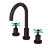 Rubinet Widespread Kitchen Set with LaSalle Spout Oil Rubbed Bronze