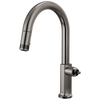 Brizo Pull Down Faucet With Arc Spout Less Handle
