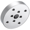 Essential Shower Series 5" Linear Round H2Okinetic Single Function Wall Mount Showerhead - Polished Chrome