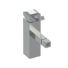 Rubinet Single Control Bidet Fitting (less drain) Satin Nickel
