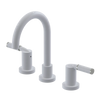 Rubinet Widespread Lav set (less drain) White