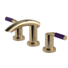 Rubinet Widespread Lav. Set. (less drain) Gold