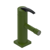 Rubinet Single Control Bidet Fitting (less drain) Green Envy