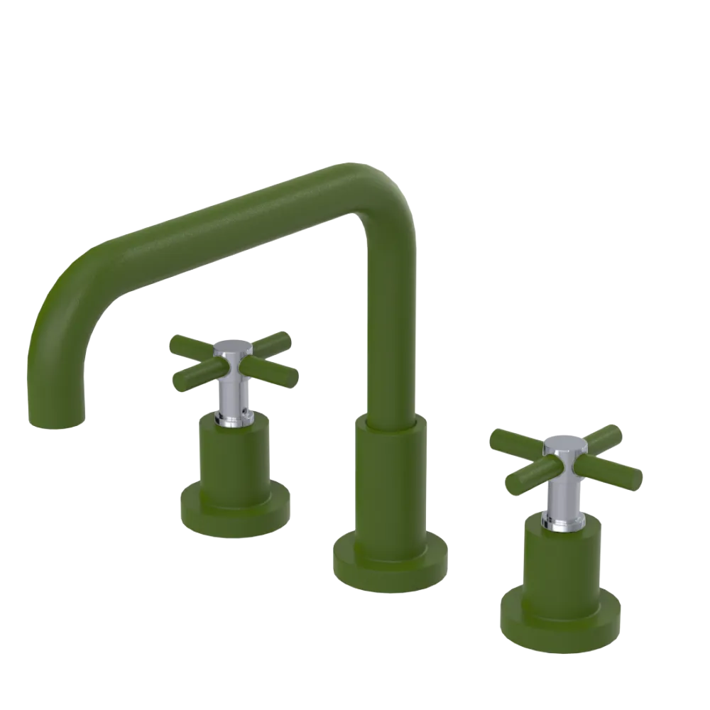 Rubinet Widespread Kitchen Set Green Envy