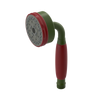 Rubinet 3 Function Hand Held Shower Only Green Envy