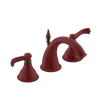 Rubinet Widespread Lav. Set. (less drain) Maroon
