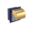 Rubinet RECESSED TOILET PAPER HOLDER Midnight Blue